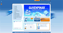 Desktop Screenshot of guvenpinar.com
